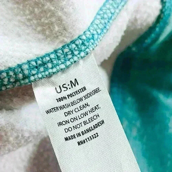 OBX Green Outer Banks North Carolina Hoodie Sweatshirt Size M - Picture 10 of 12